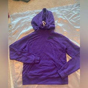 Purple Nike hoodie